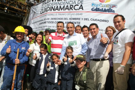 EXITOSA JORNADA AMBIENTAL EN CUNDINAMARCA